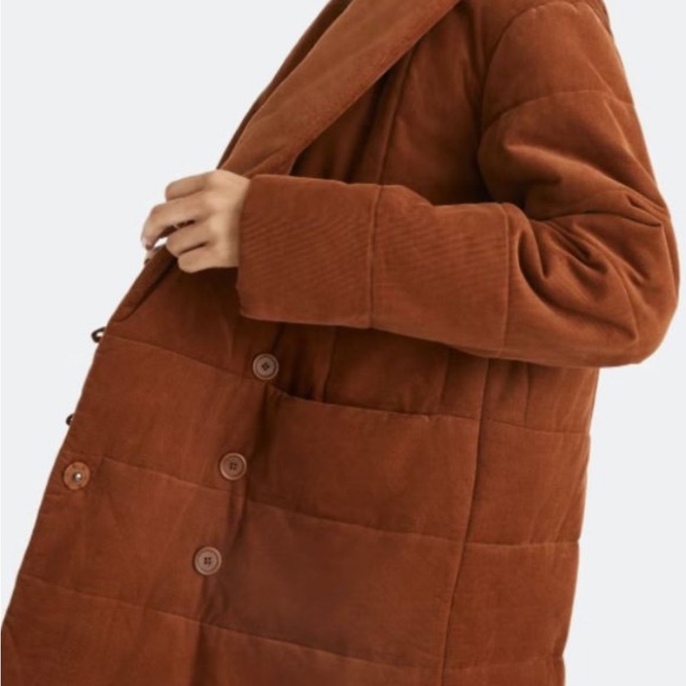 Madewell Corduroy Ensley Quilted Jacket - XS